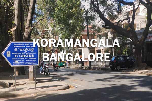 Koramangala Road In Bangalore